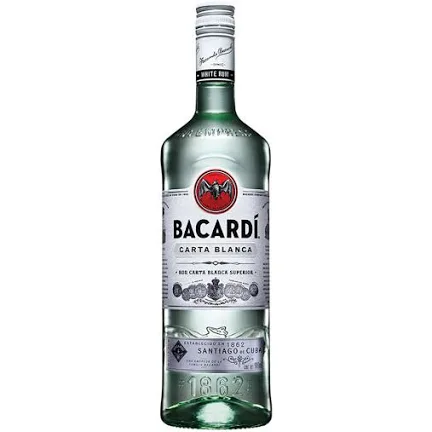Ron Bacardi Blanco 980ml*