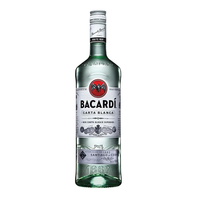 Ron Bacardi Blanco 980ml*