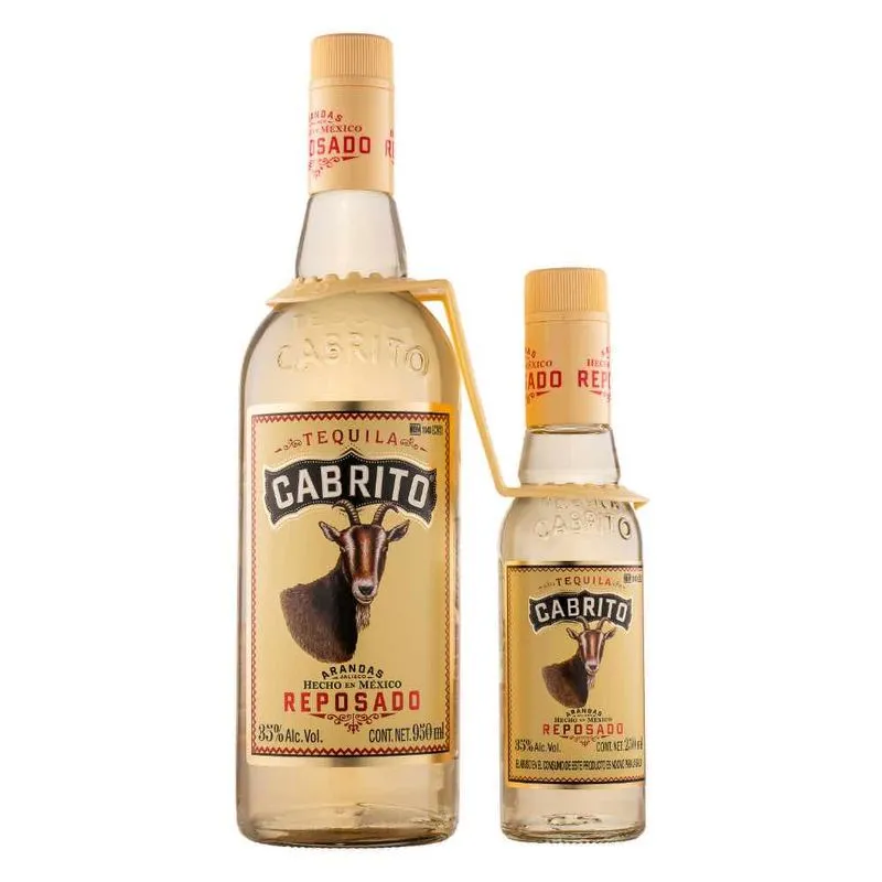 Tequila Cabrito Reposado 750ml + Pachita Cabrito 250ml*