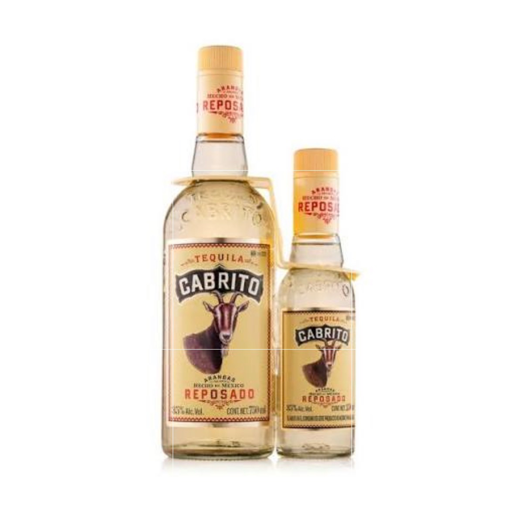 Tequila Cabrito Reposado 750ml + Pachita Cabrito 250ml*