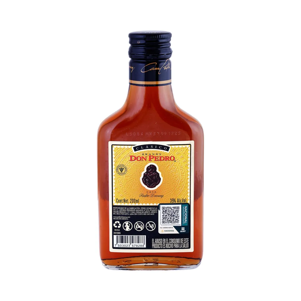 Brandy Don Pedro Clasico 200ml*