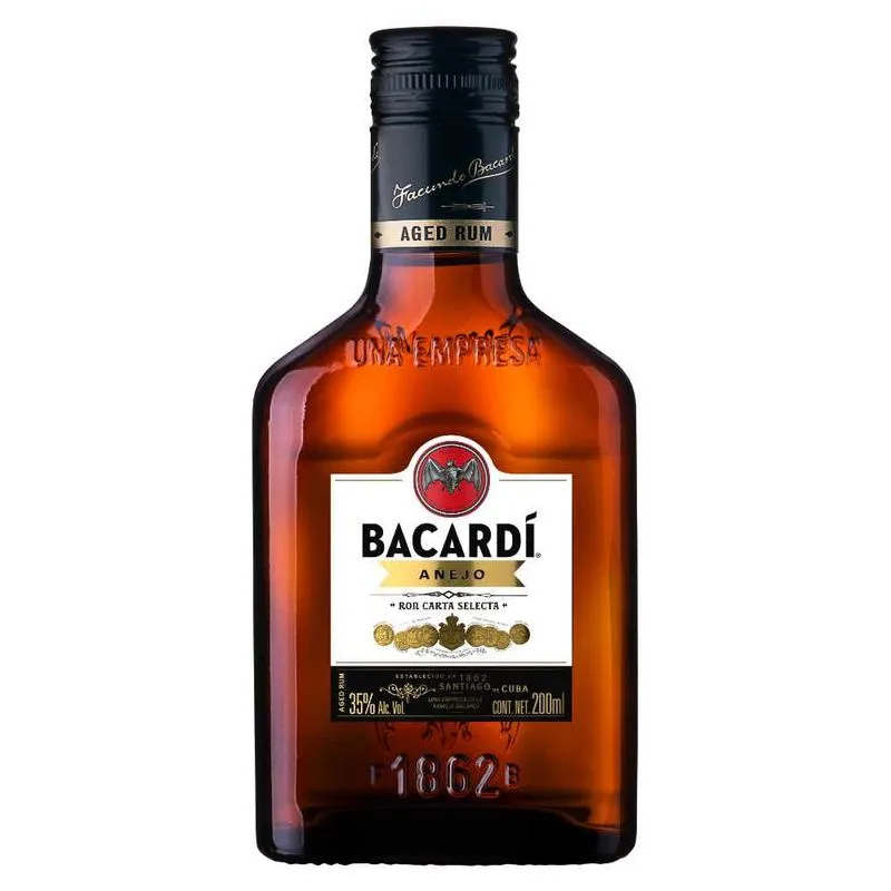 Ron Bacardi Añejo 200ml*