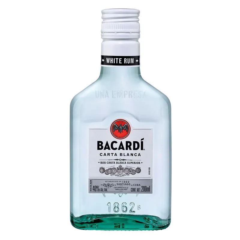 Ron Bacardi Blanco 200ml*