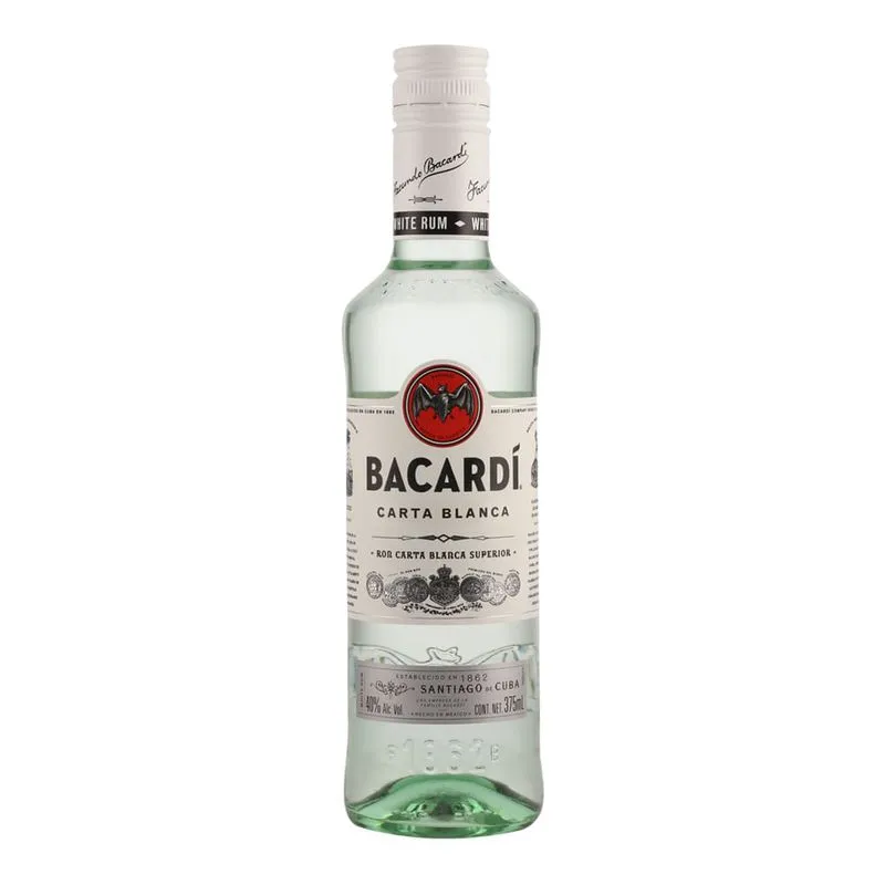 Ron Bacardi Blanco 375ml*