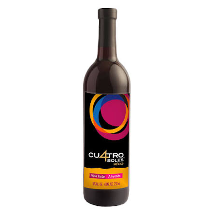 Vino Tinto Cuatro Soles Afrutado 750ml*