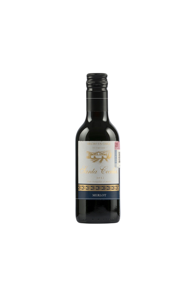 Vino Tinto Santa Cecilia Merlot 187ml (2017)