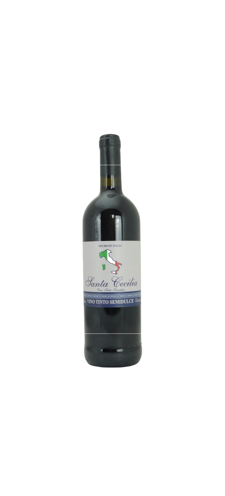 Vino Tinto Santa Cecilia Semidulce 750ml (2017)