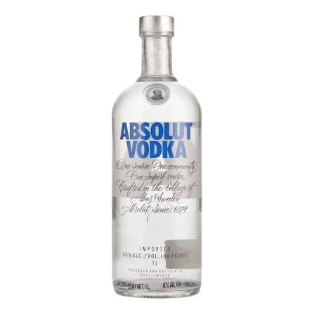 Vodka Absolut Regular 1000ml*