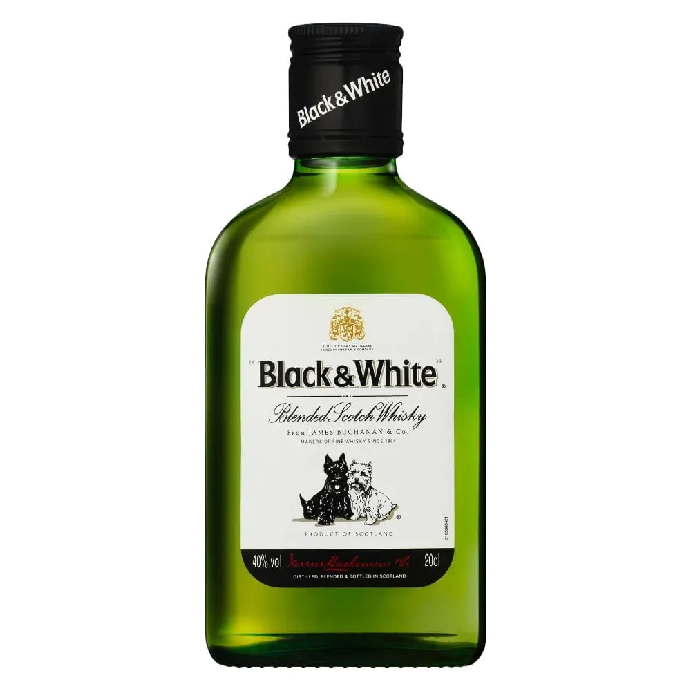 Whisky Black & White 200ml*