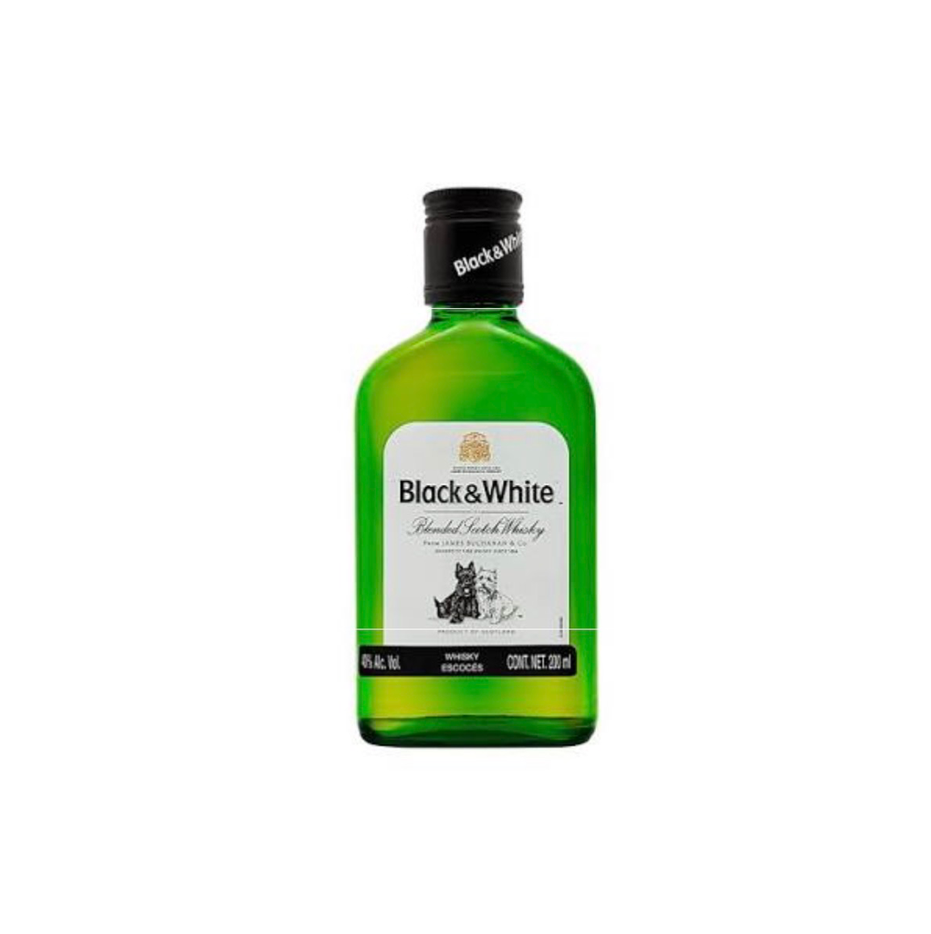 Whisky Black & White 200ml*