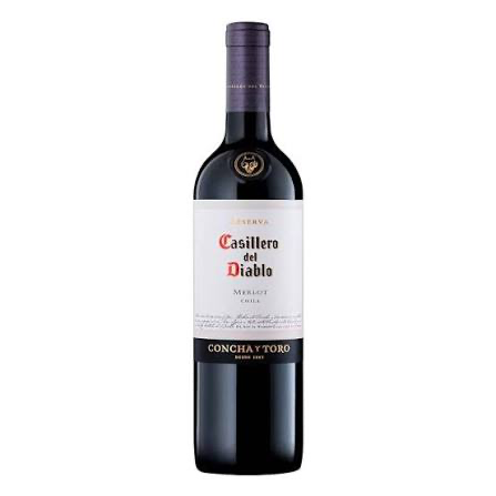 [484099] Vino Tinto Casillero Del Diablo Merlot 750ml*
